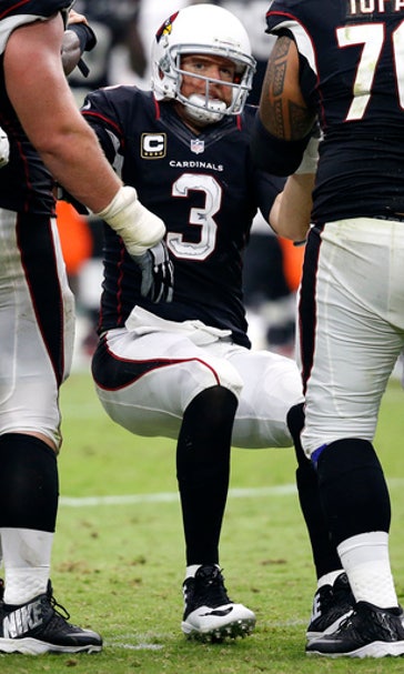 Rams rally late to beat Cardinals 17-13, Palmer hurt